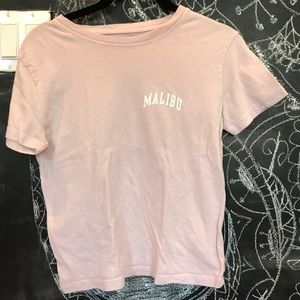 Pink Malibu tee